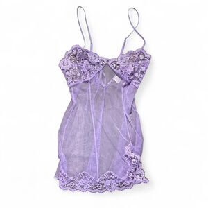 Women's Purple baby doll slip[ Dress